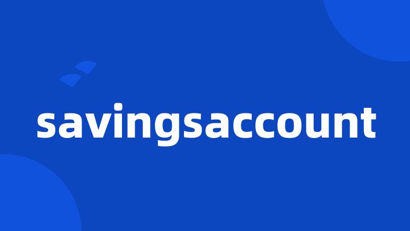 savingsaccount