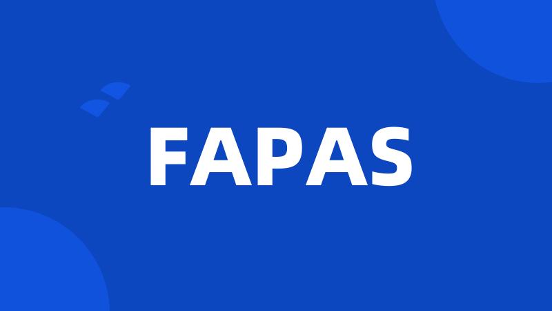 FAPAS