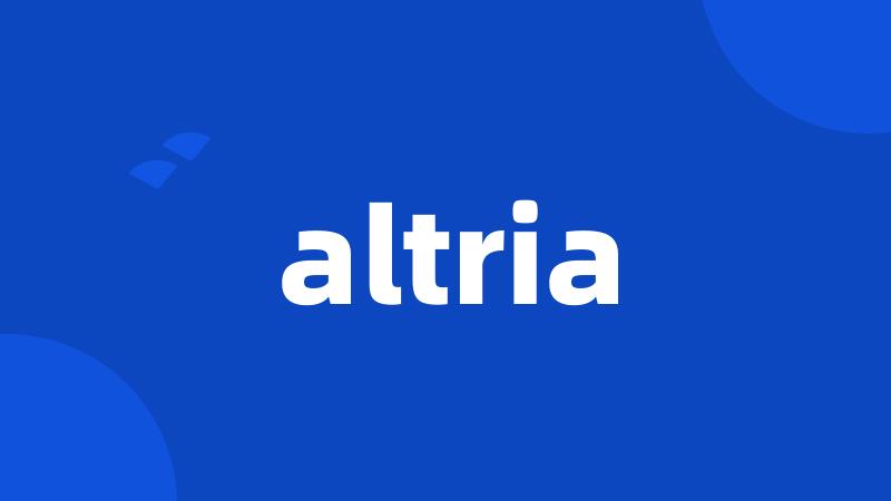 altria