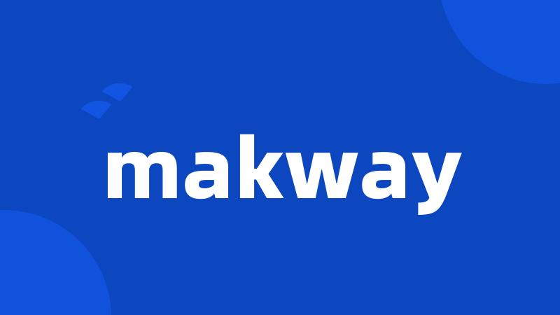 makway