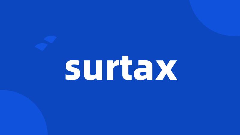 surtax