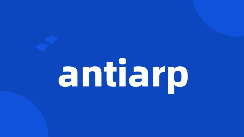 antiarp