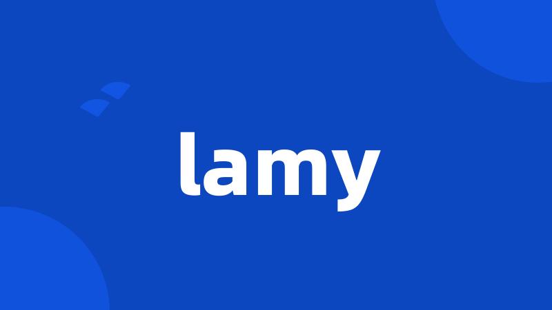 lamy