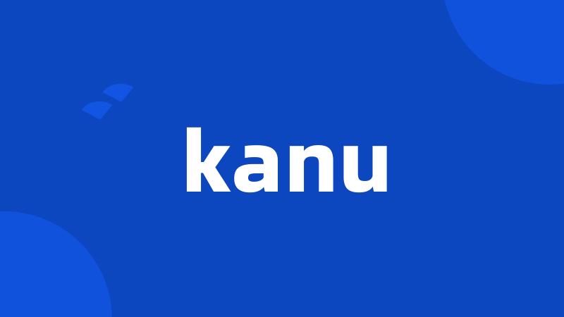 kanu