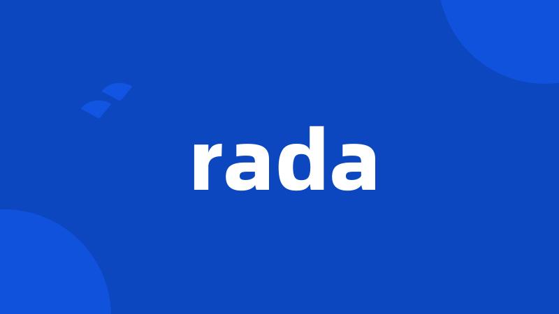 rada