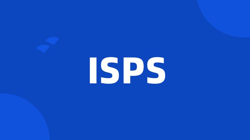 ISPS