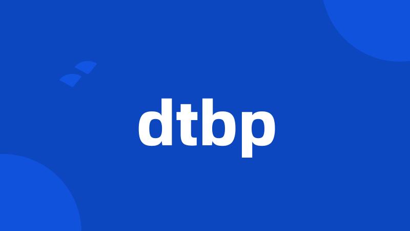 dtbp