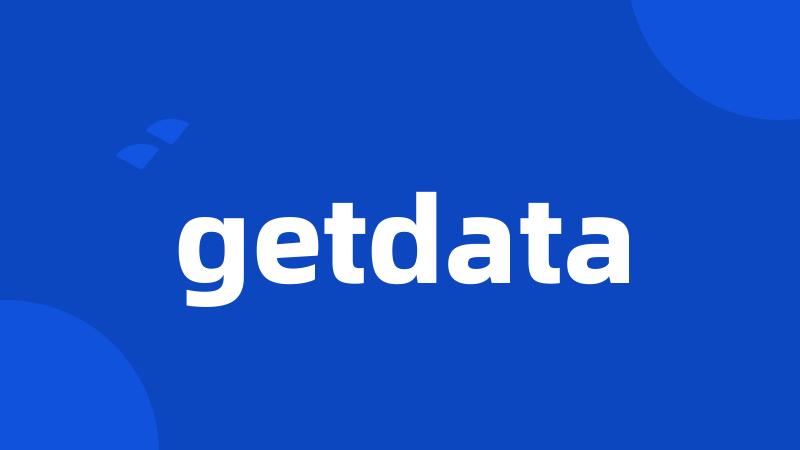 getdata