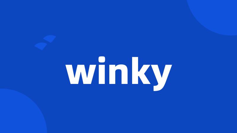 winky