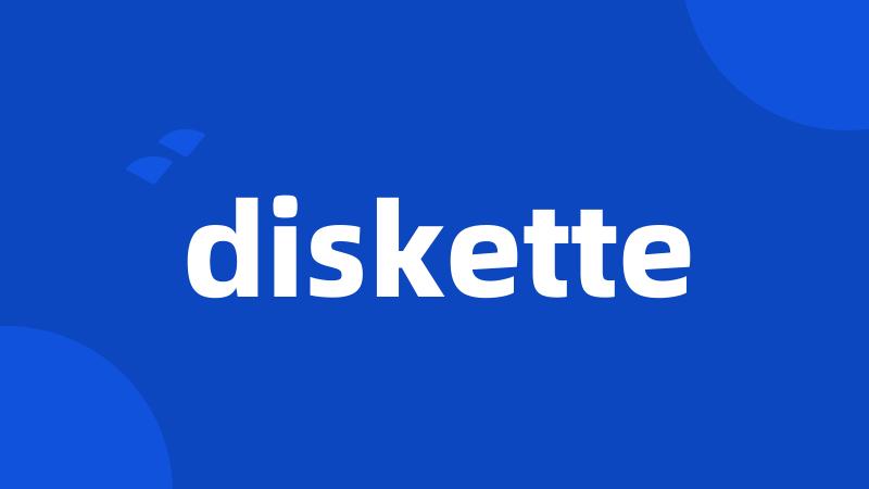 diskette