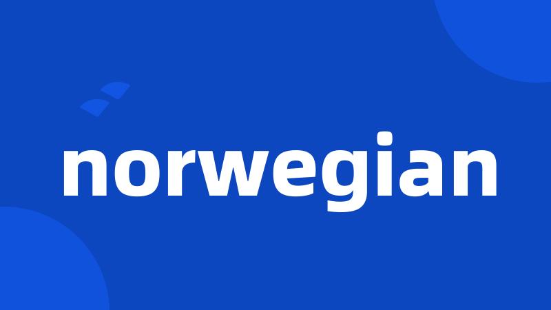 norwegian