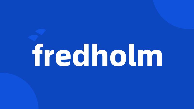 fredholm