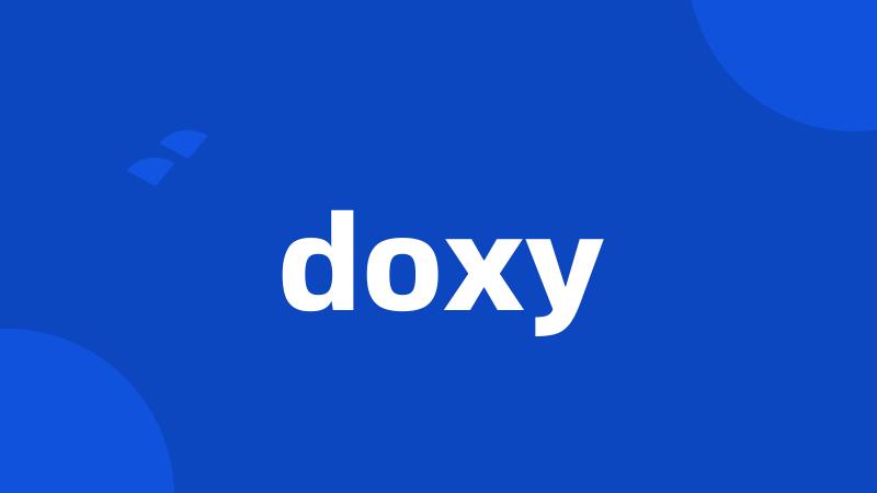 doxy