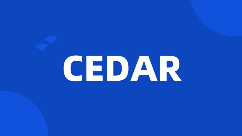 CEDAR