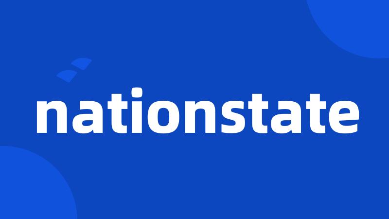 nationstate