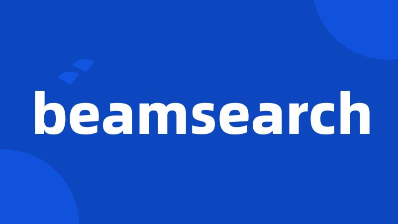 beamsearch