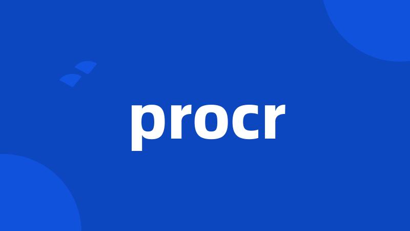 procr