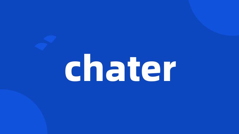 chater