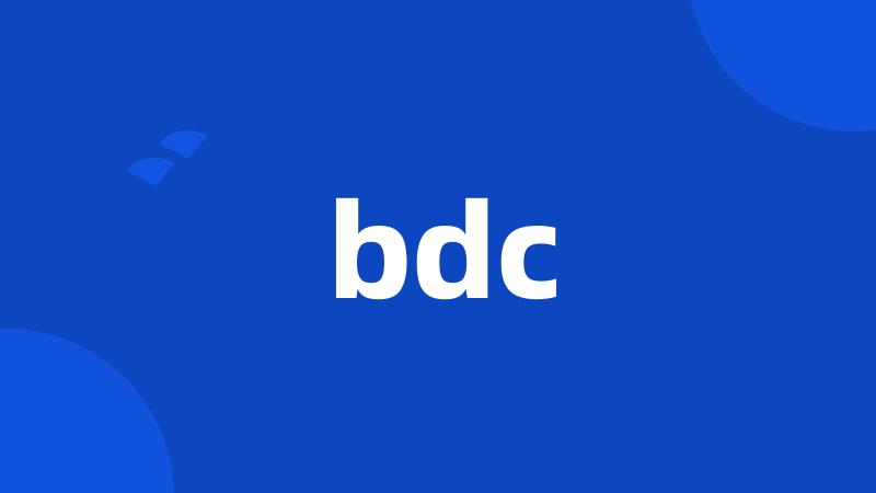 bdc