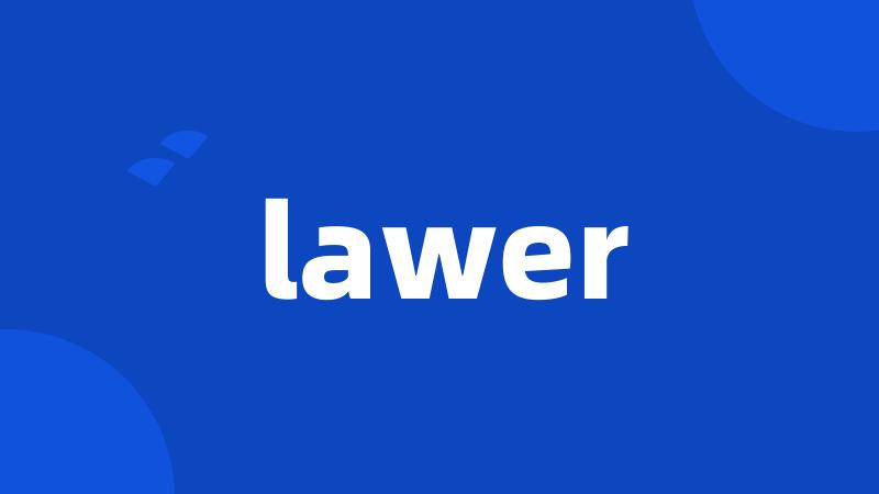 lawer