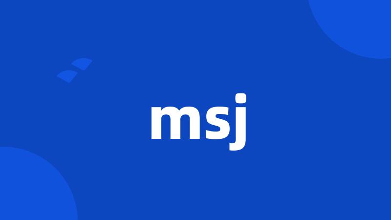 msj