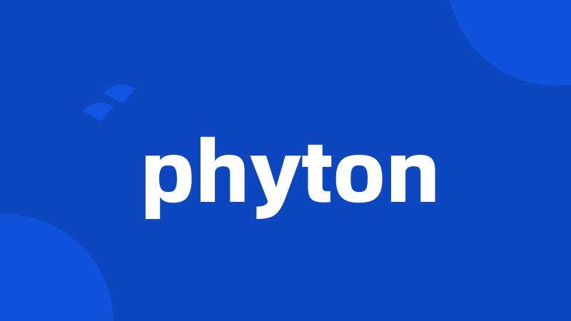 phyton