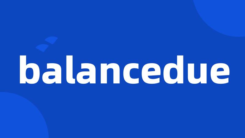 balancedue