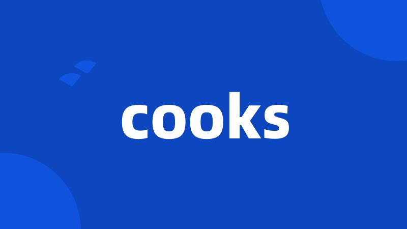 cooks