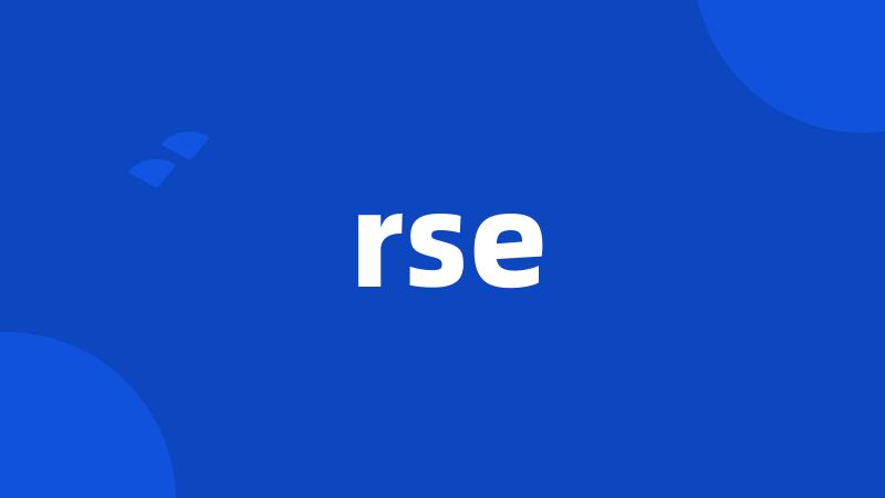 rse