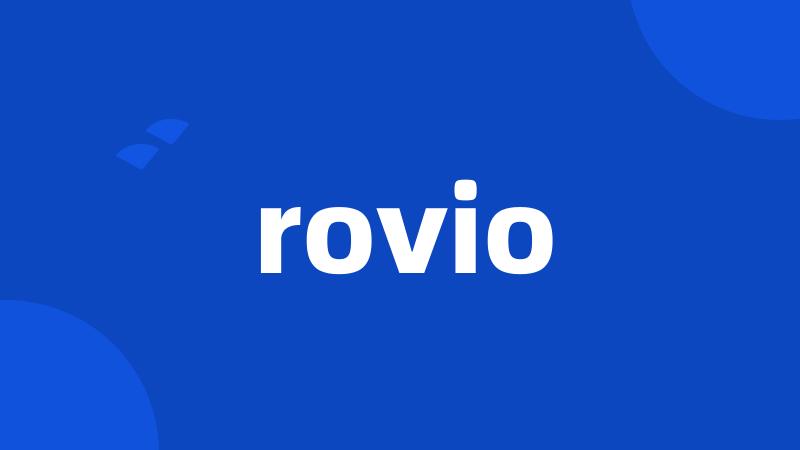 rovio