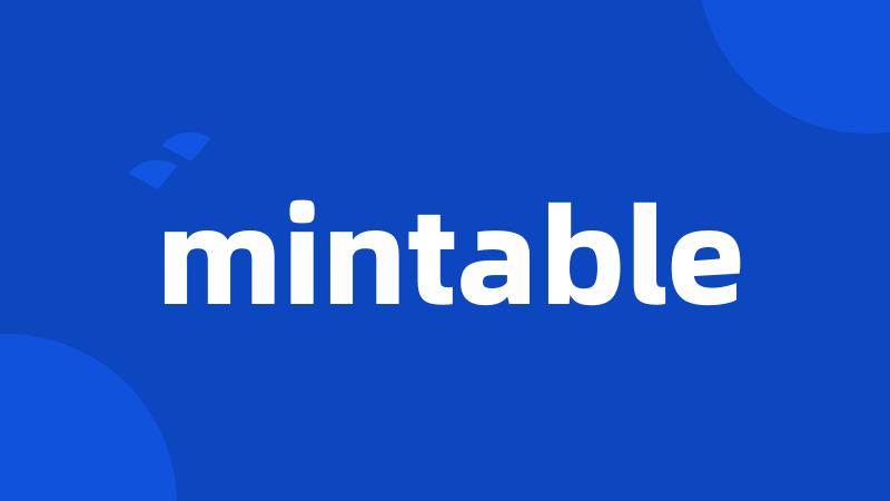 mintable