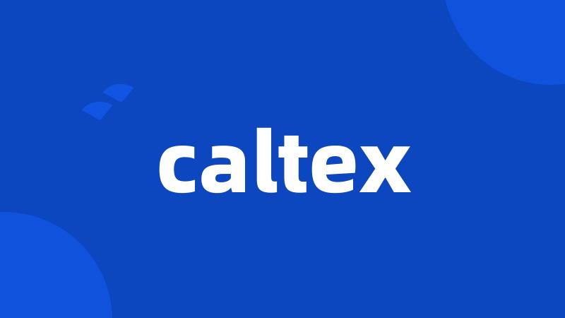 caltex