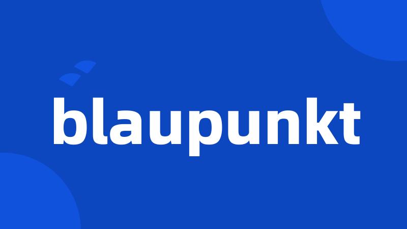 blaupunkt