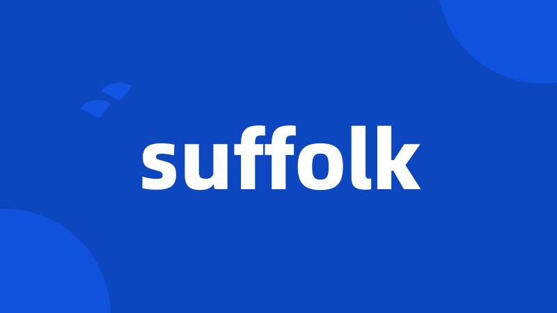 suffolk