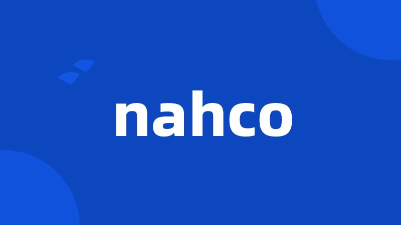 nahco