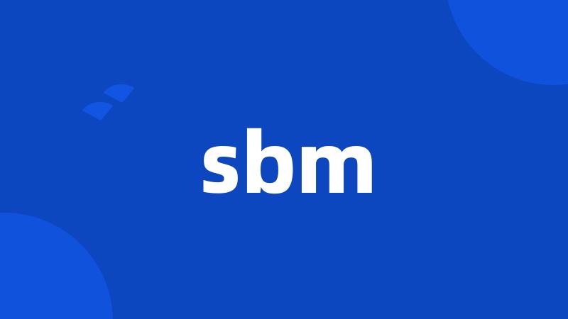 sbm