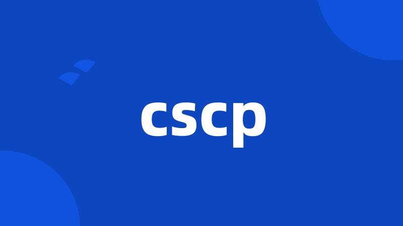 cscp