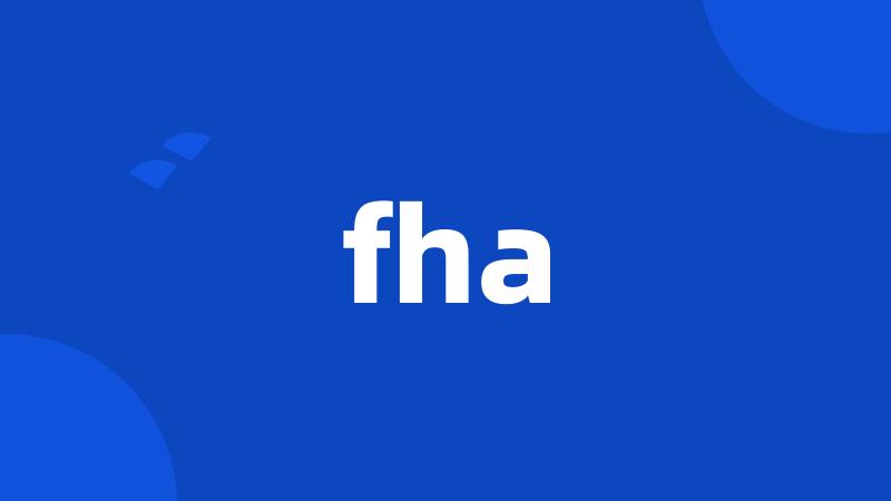 fha