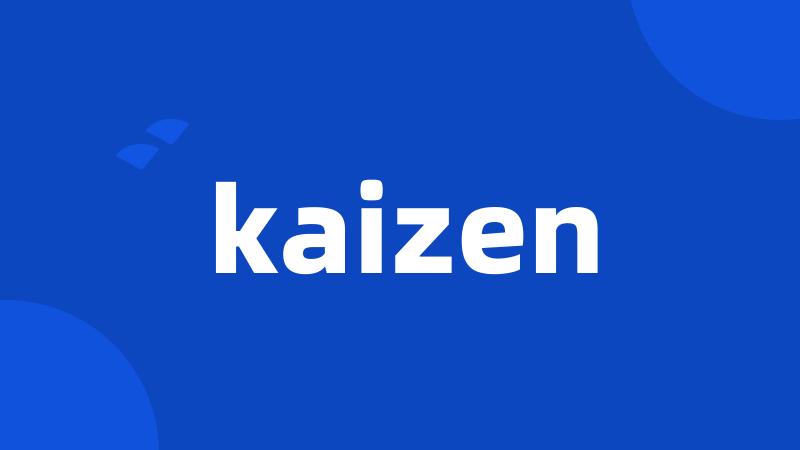 kaizen