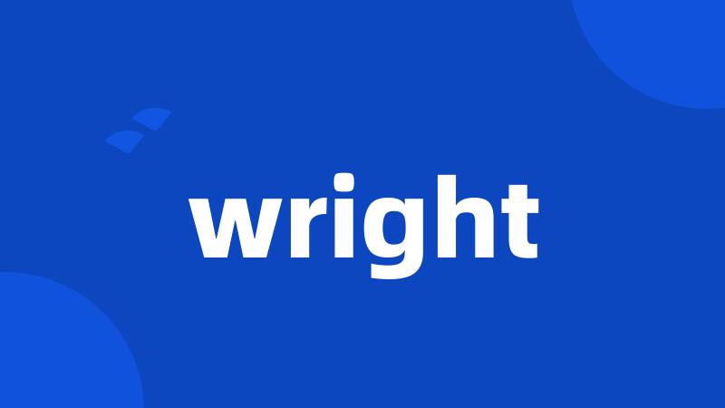 wright