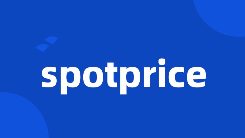 spotprice