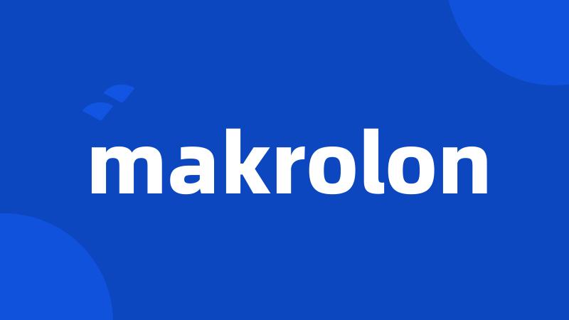 makrolon