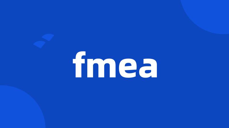 fmea