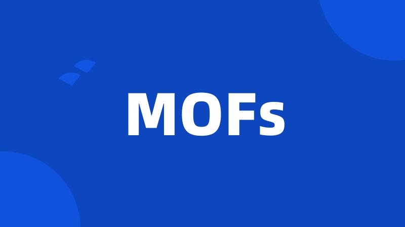 MOFs