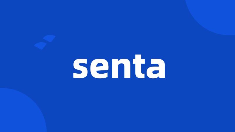 senta