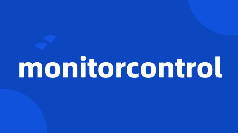 monitorcontrol