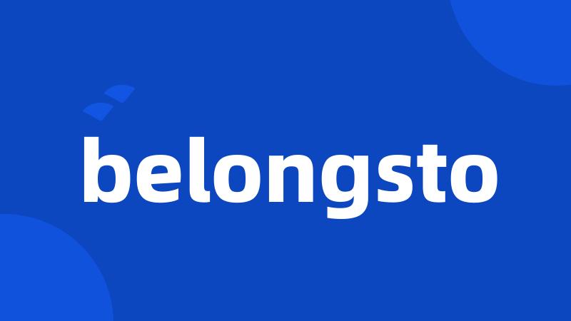 belongsto