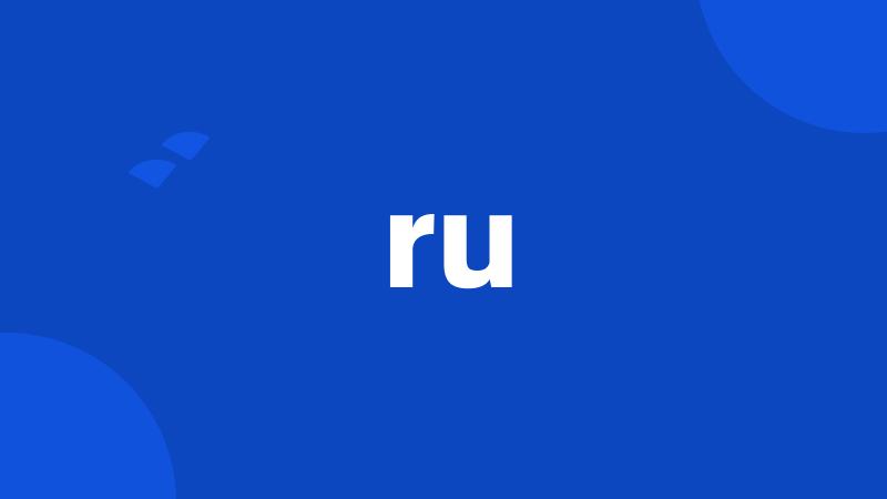 ru