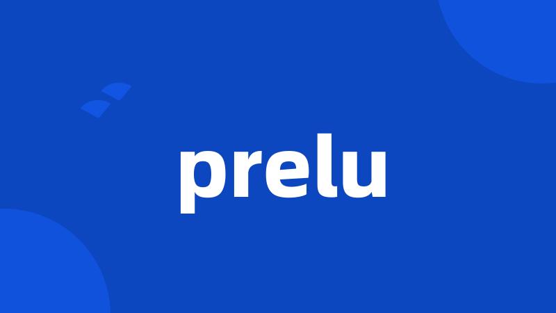 prelu