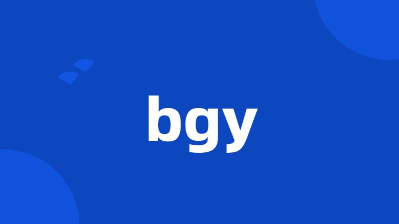 bgy